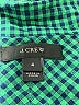 J.Crew Houndstooth Green Long Sleeve Button-Down Shirt Size 4 - photo 6