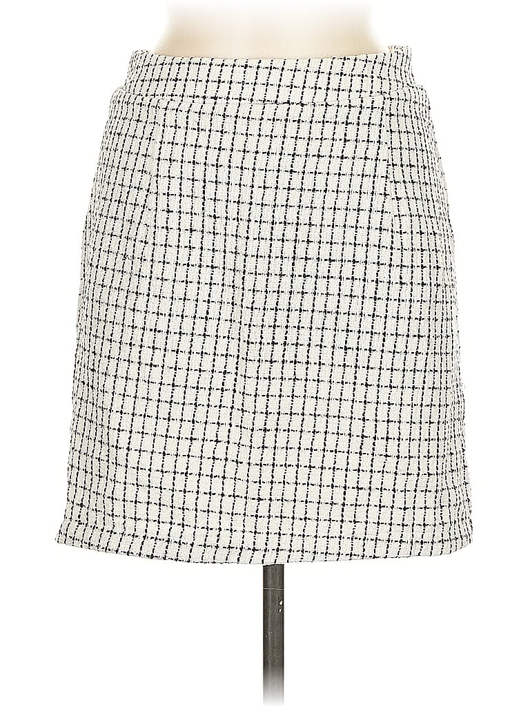 Pre-owned Unbranded Casual Skirt In White
