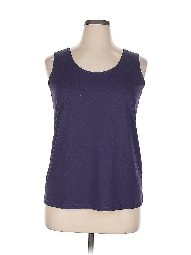 Chico's Purple Active Tank Size XL (3) - photo 1