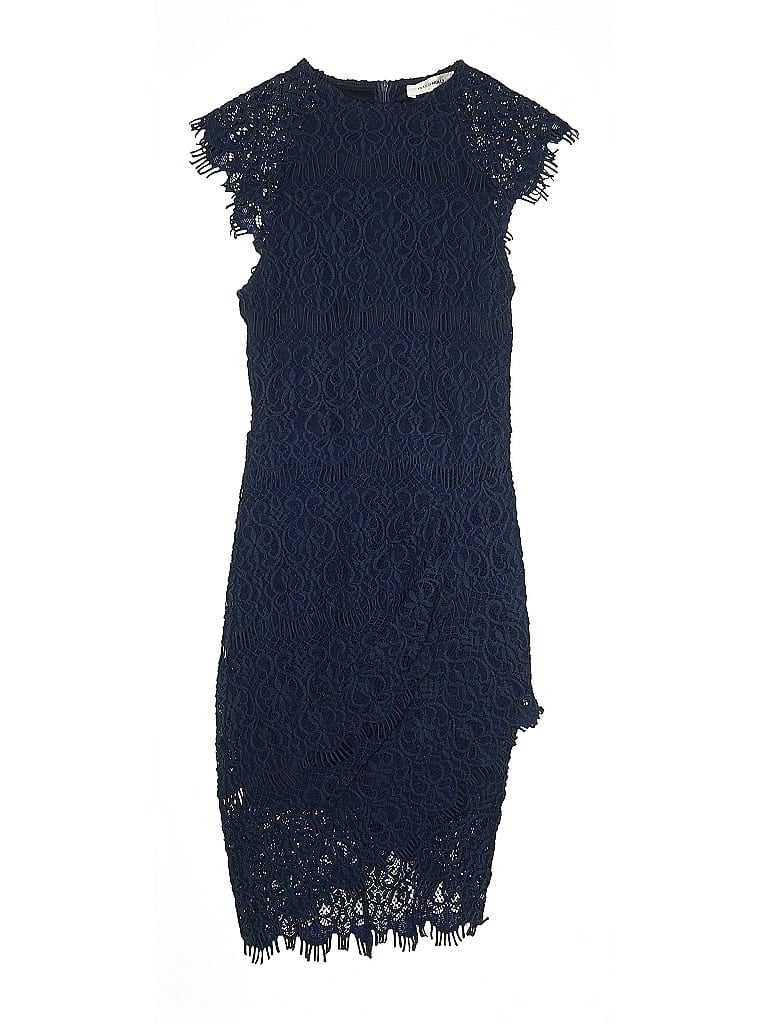 Pre-owned Hello Molly Cocktail Dress In Blue