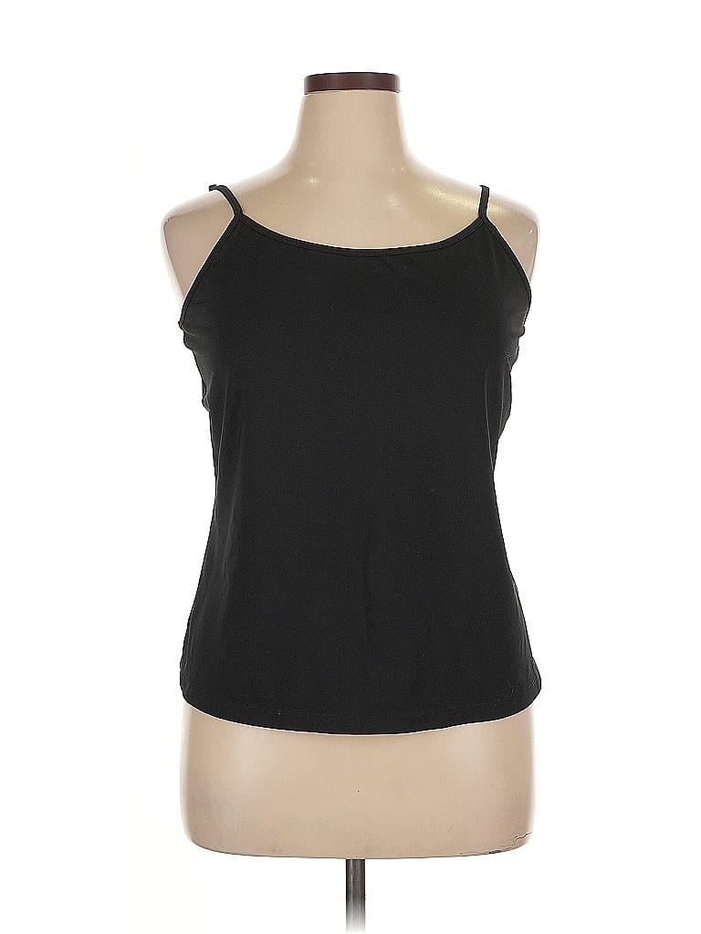 LANE BRYANT Pre-owned Tank Top Black Halter Neckline Tops