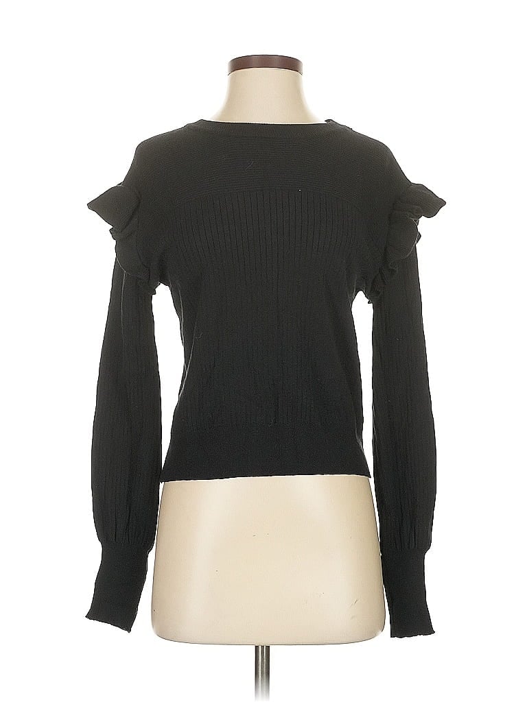 Pre-owned Unbranded Pullover Sweater In Black