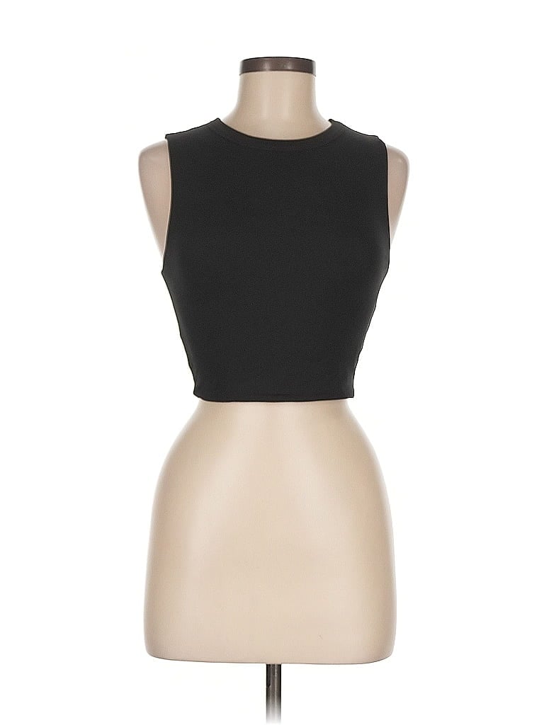 Pre-owned Lucy Sleeveless T-shirt In Black