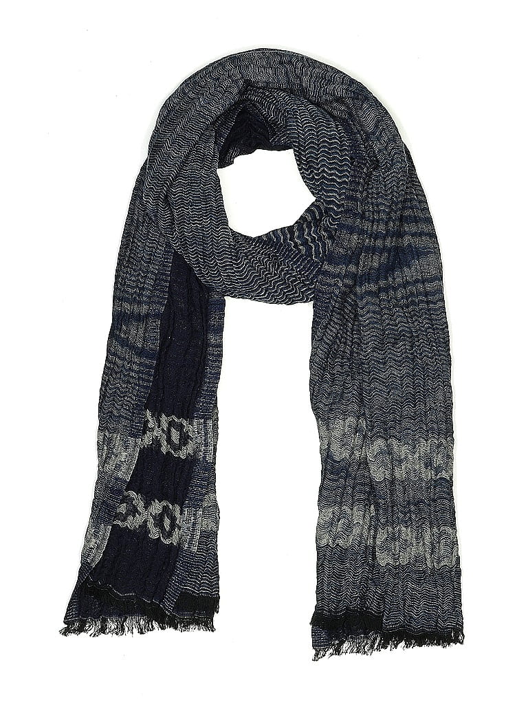 Pre-owned Unbranded Scarf In Blue