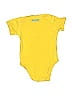 Rabbit Skins 100% Cotton Graphic Yellow Short Sleeve Onesie Size Newborn - photo 2
