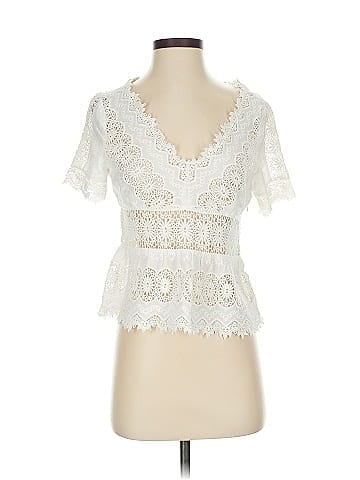 J.Crew Collection Short Sleeve Blouse (view 1)