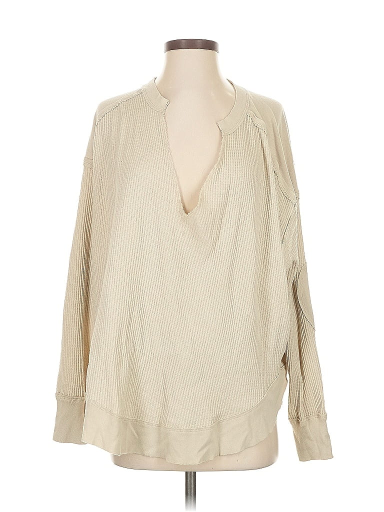 WE THE FREE Pre-owned Pullover Sweater In Brown