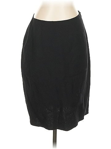 Linda Allard Ellen Tracy Wool Skirt (view 1)