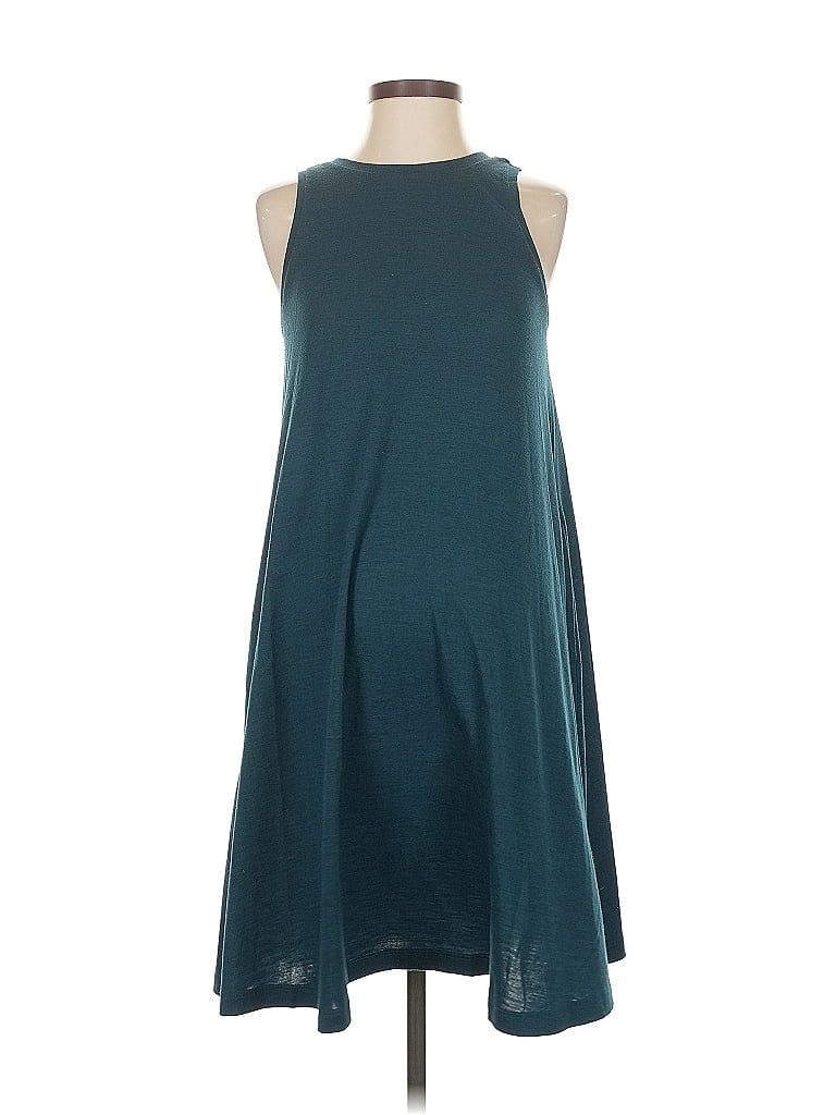 Pre-owned Ann Taylor Loft Casual Dress In Blue