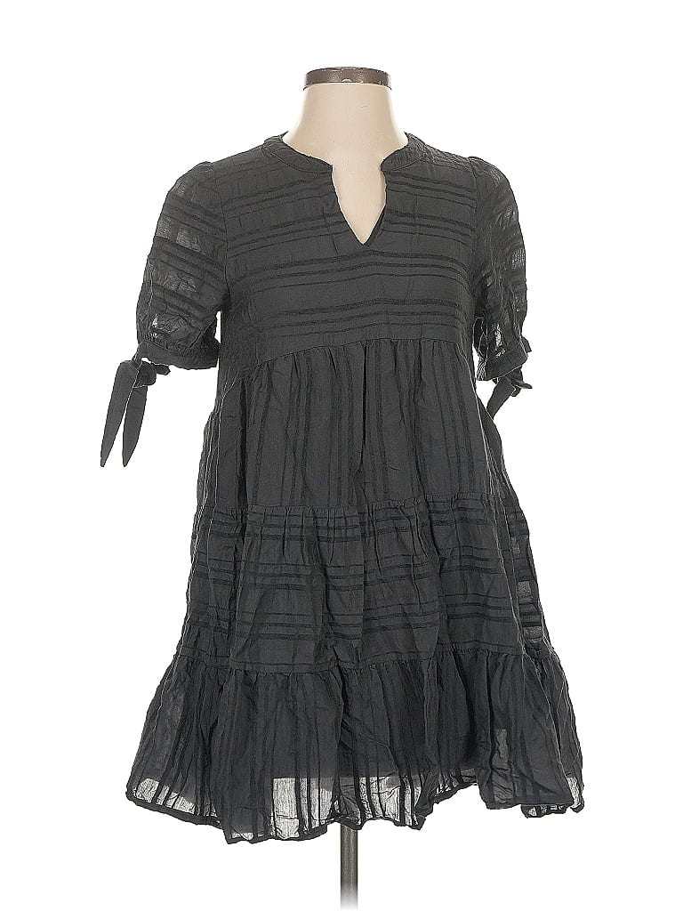Pre-owned Altar'd State Casual Dress In Black