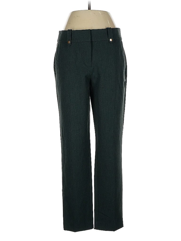 Pre-owned Ann Taylor Loft Dress Pants In Green