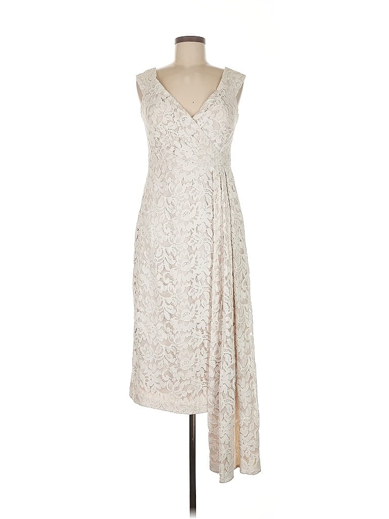 Pre-owned Eliza J Cocktail Dress In White