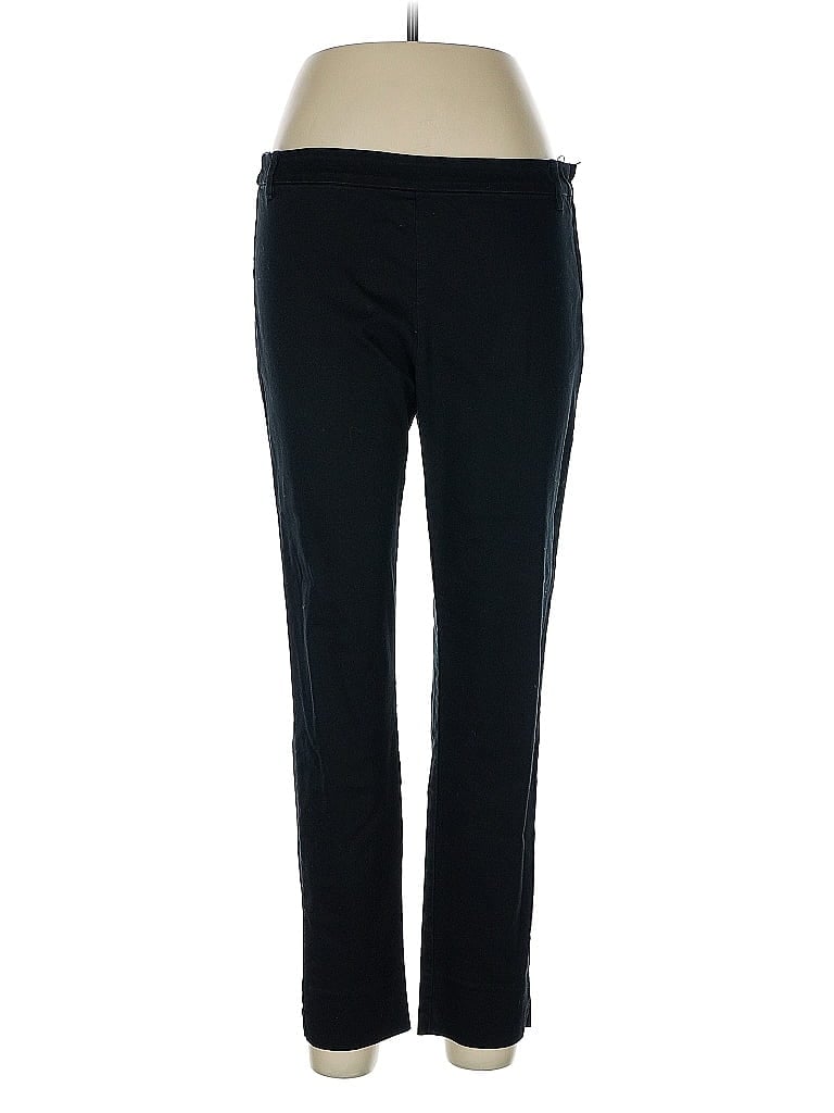 Pre-owned H&m Casual Pants In Black