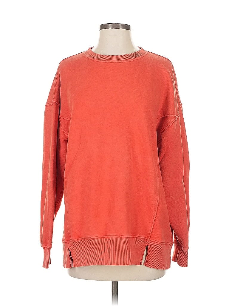 AERIE Pre-owned Sweatshirt In Red