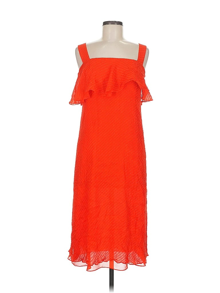 Pre-owned Stockholm Atelier & Other Stories Cocktail Dress In Orange