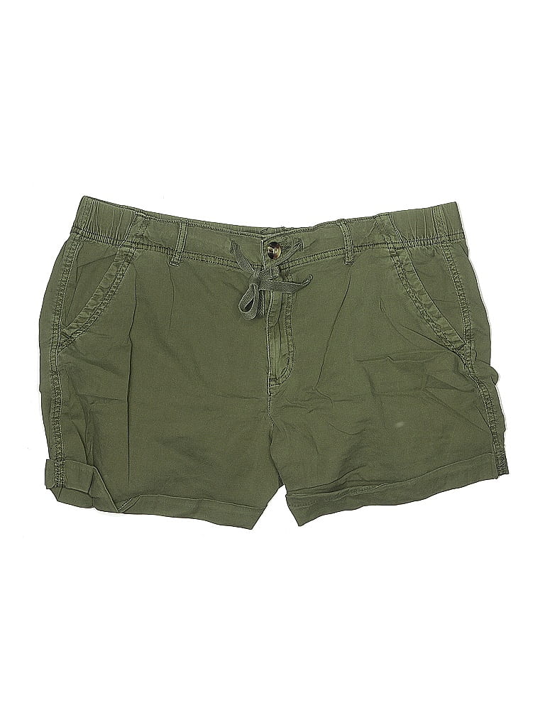 Pre-owned Sonoma Goods For Life Khaki Shorts In Green