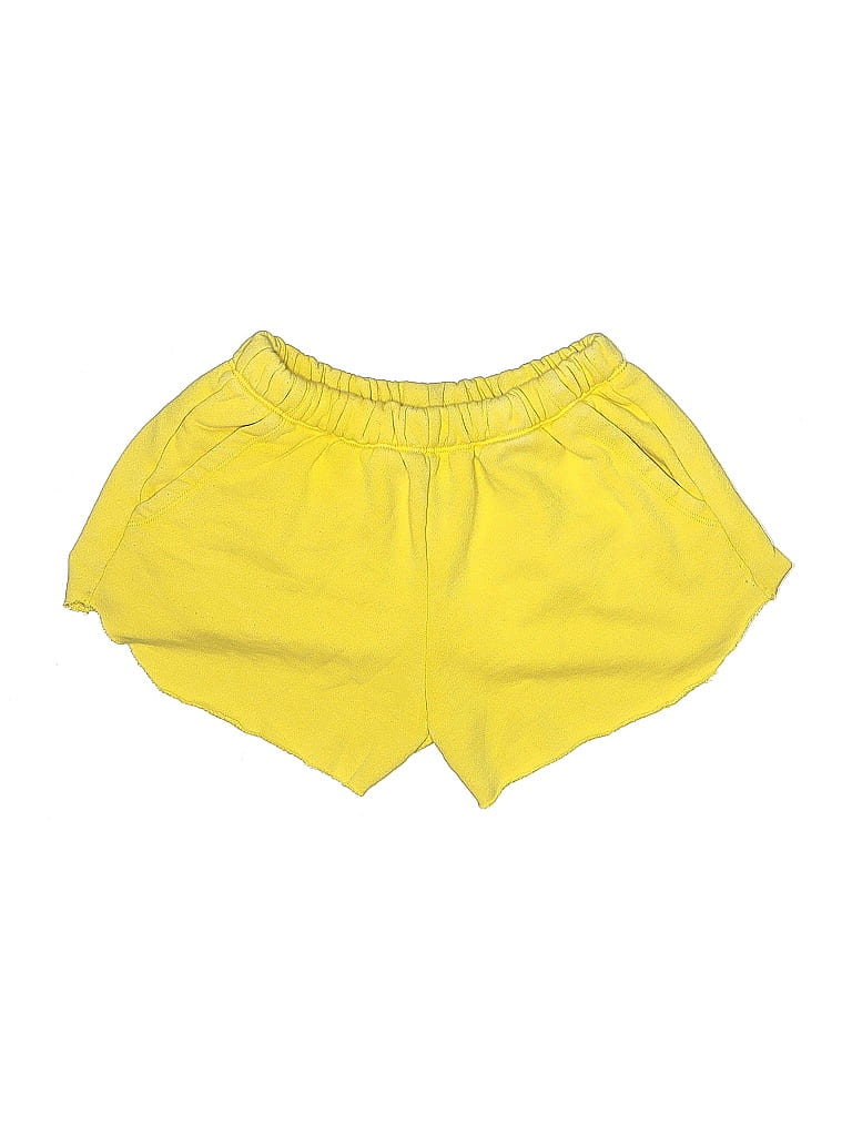 Pre-owned Aerie Athletic Shorts In Yellow
