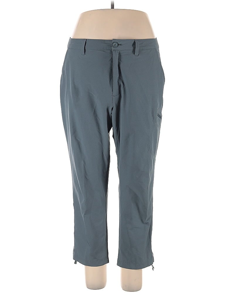 Pre-owned Eddie Bauer Active Pants In Gray