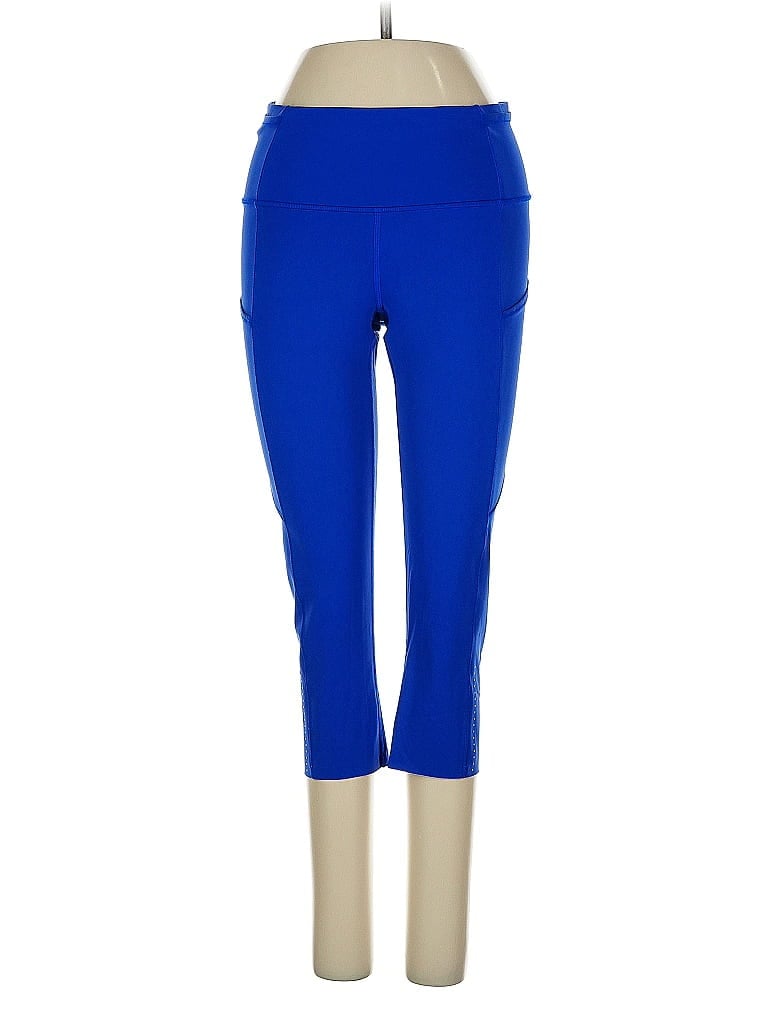 Pre-owned Lululemon Athletica Active Pants In Blue