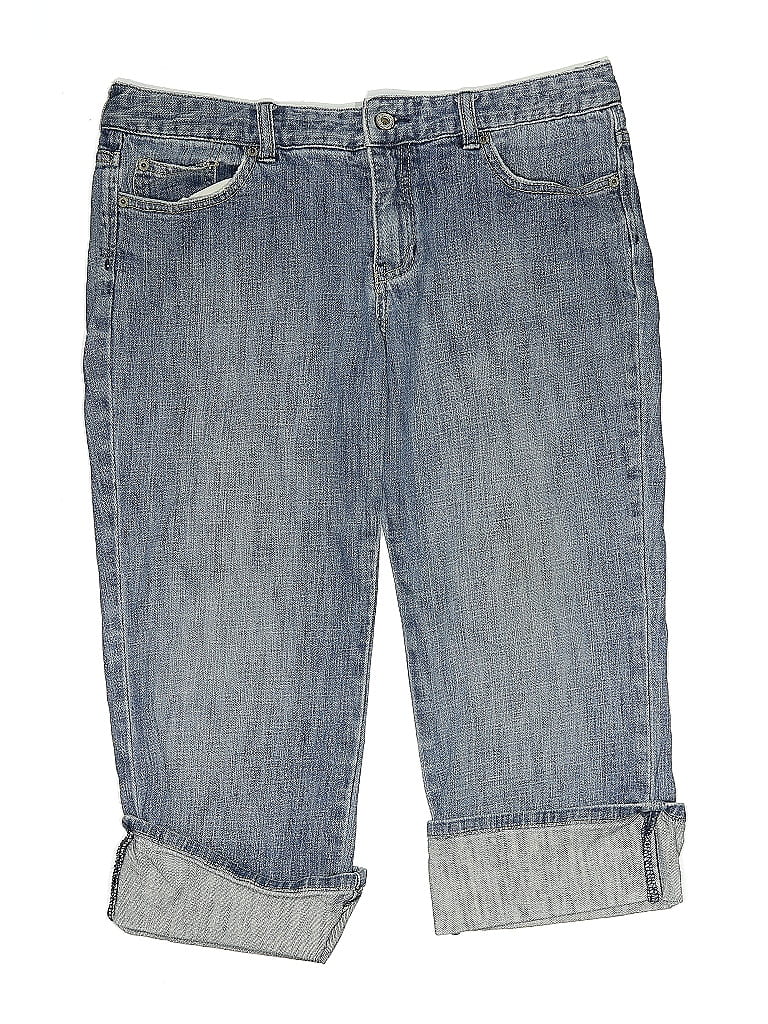 Pre-owned Roxy Denim Shorts In Blue