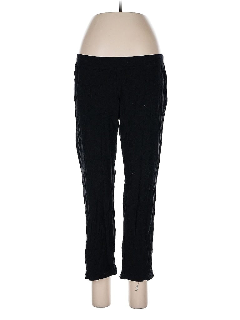 Pre-owned Eileen Fisher Casual Pants In Black