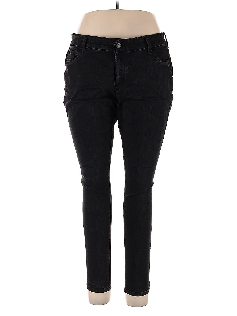 JESSICA SIMPSON Pre-owned Jeans In Black