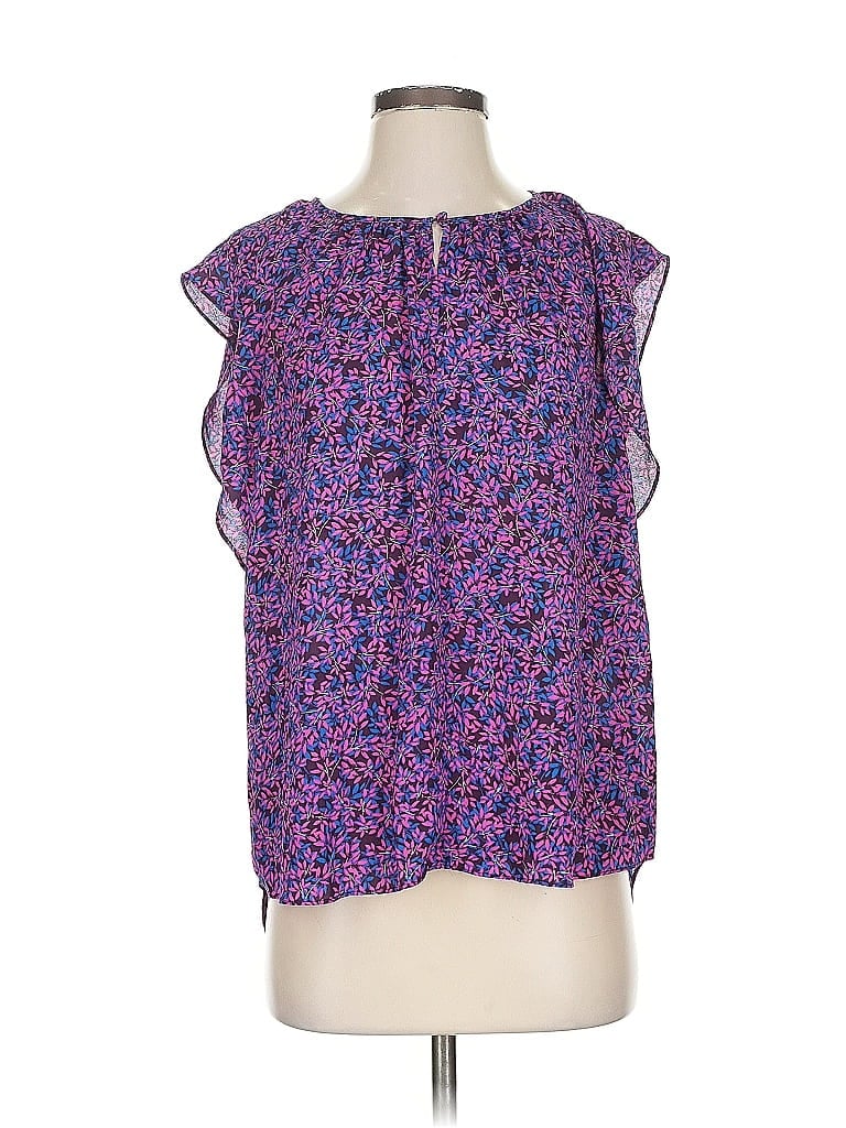 Pre-owned Vince Camuto Sleeveless Blouse In Purple
