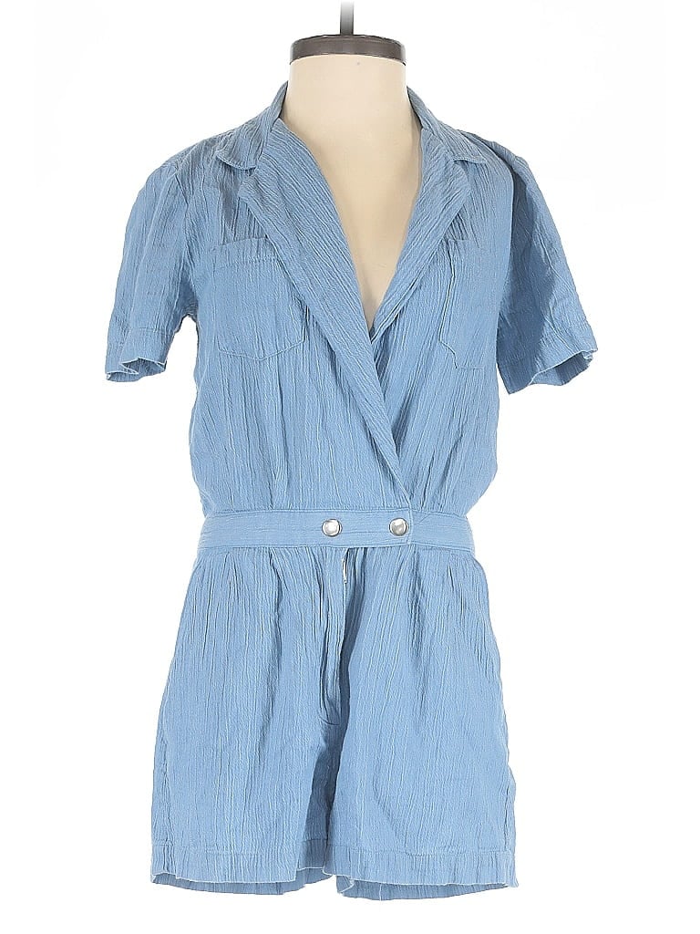 Pre-owned Bcbgeneration Romper In Blue