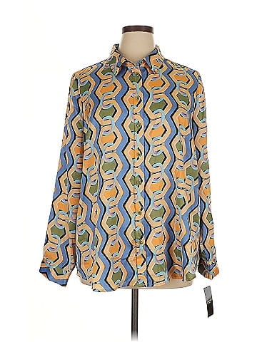 Tahari by ASL Long Sleeve Blouse (view 1)
