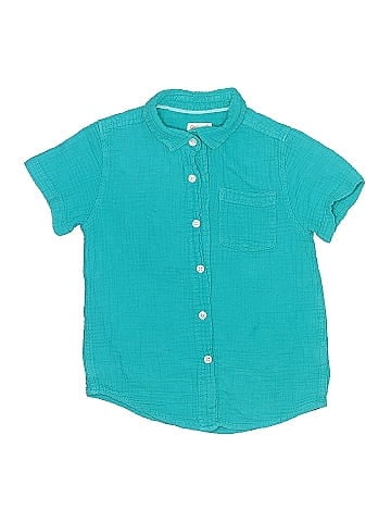 Cat & Jack Short Sleeve Button-Down Shirt (view 1)