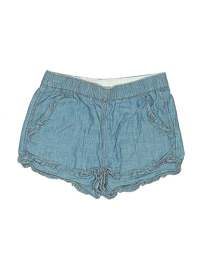 Pre-owned Crewcuts Outlet Kids' Denim Shorts In Blue
