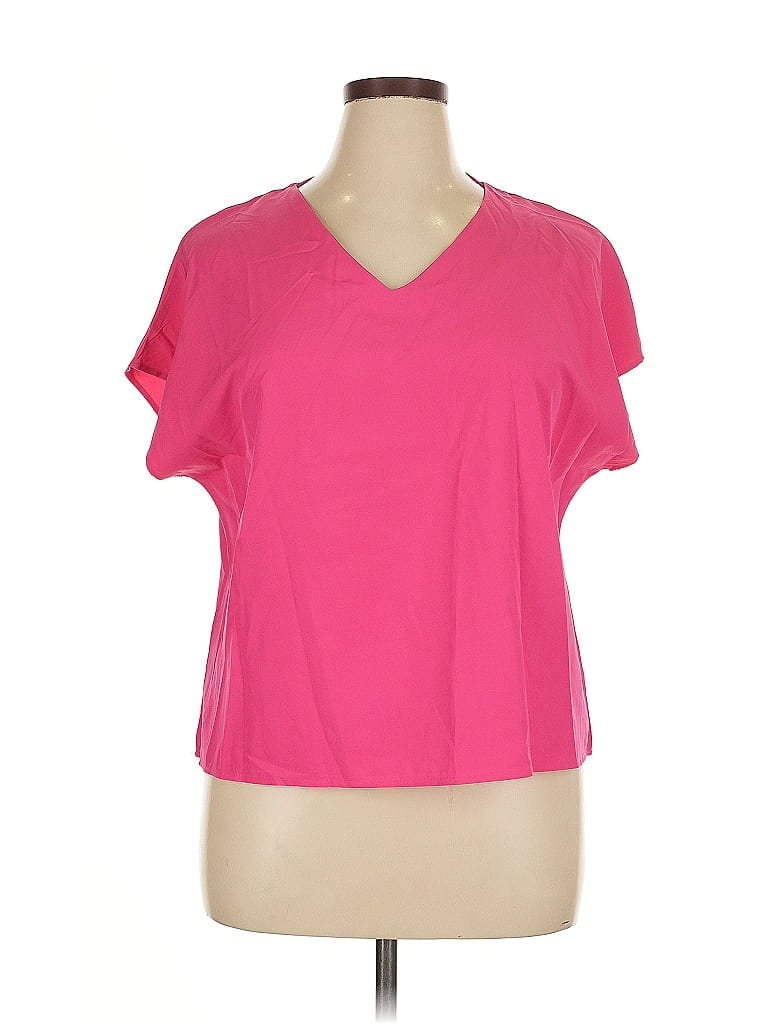 Pre-owned Unbranded Short Sleeve T-shirt In Pink