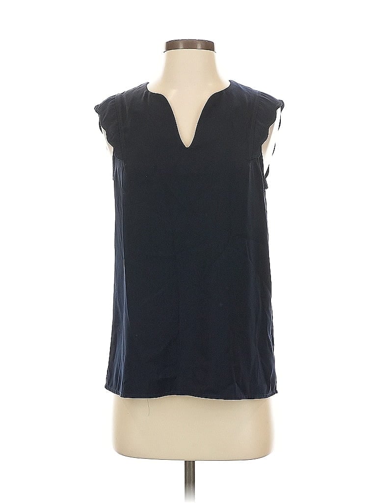 Pre-owned 41hawthorn Sleeveless Blouse In Blue