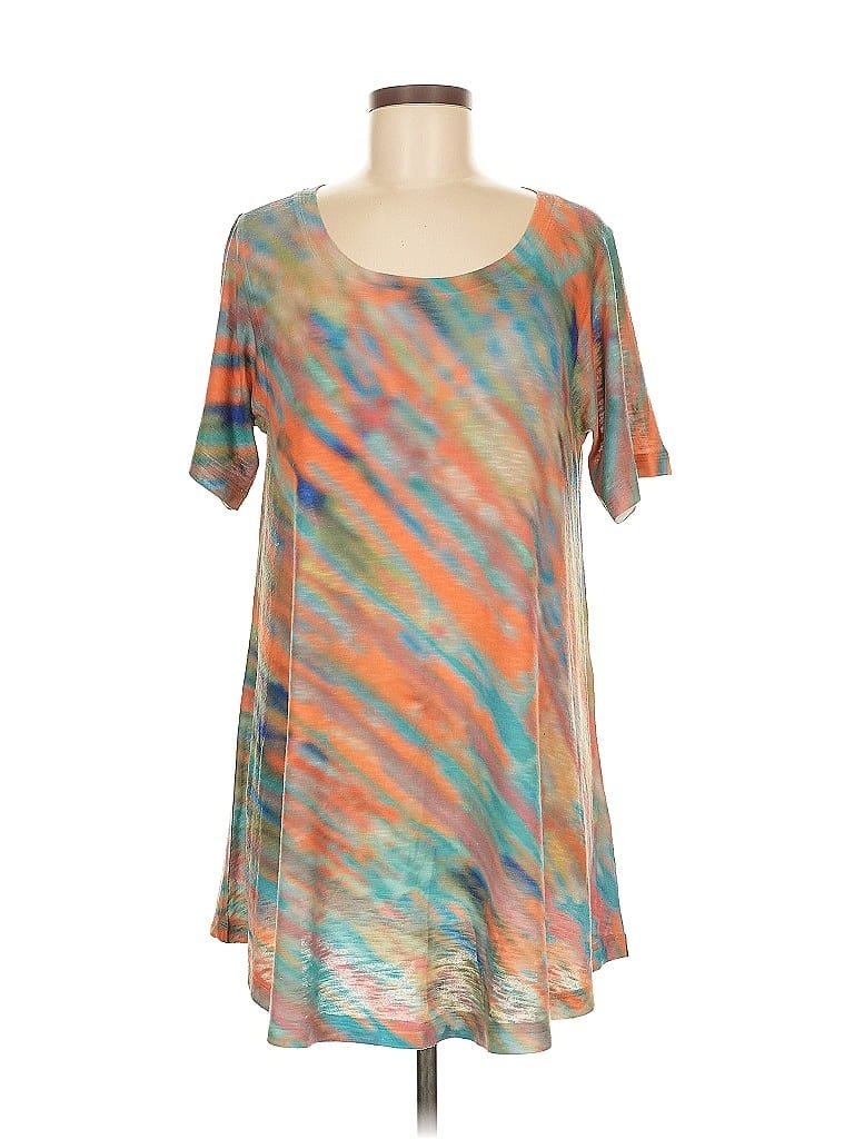 Pre-owned Soft Surroundings Short Sleeve T-shirt In Orange