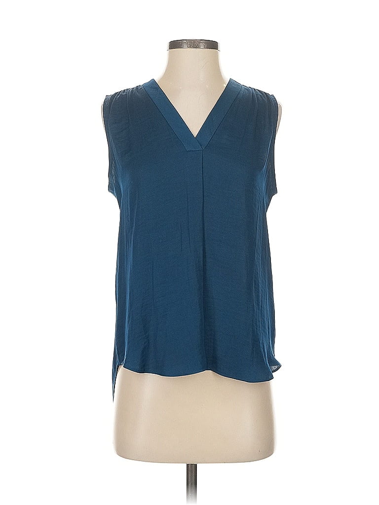 VINCE CAMUTO Pre-owned Sleeveless Blouse In Blue