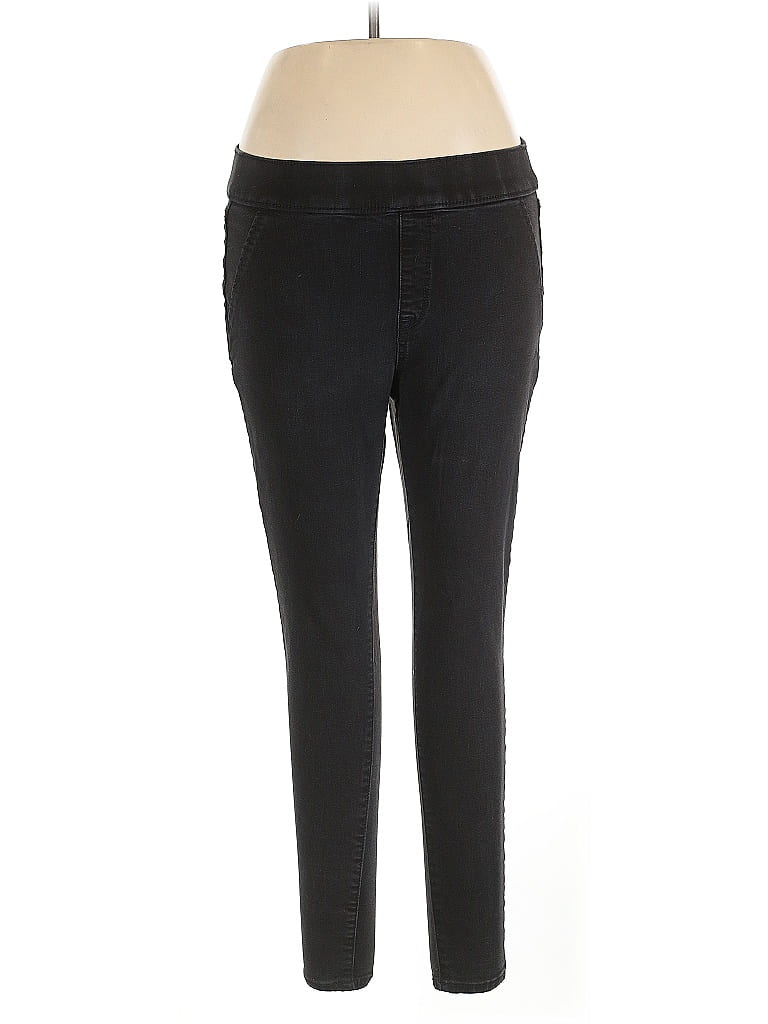 APT. 9 Pre-owned Jeggings In Black