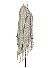 ANGL 100% Acrylic Gray Ivory Cardigan Size S - photo 4