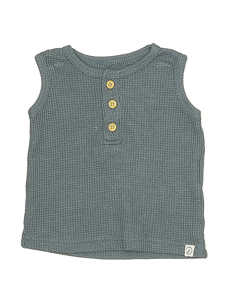 Pre-owned Little Planet Babies' Sleeveless T-shirt In Blue