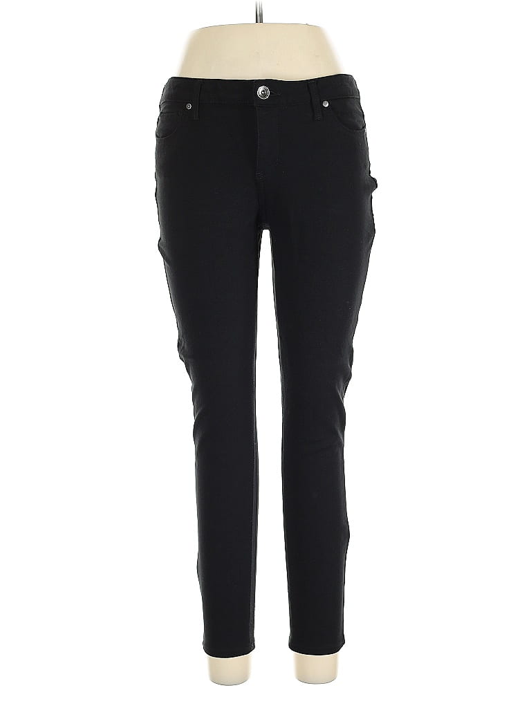 Pre-owned Ella Moss Active Pants In Black