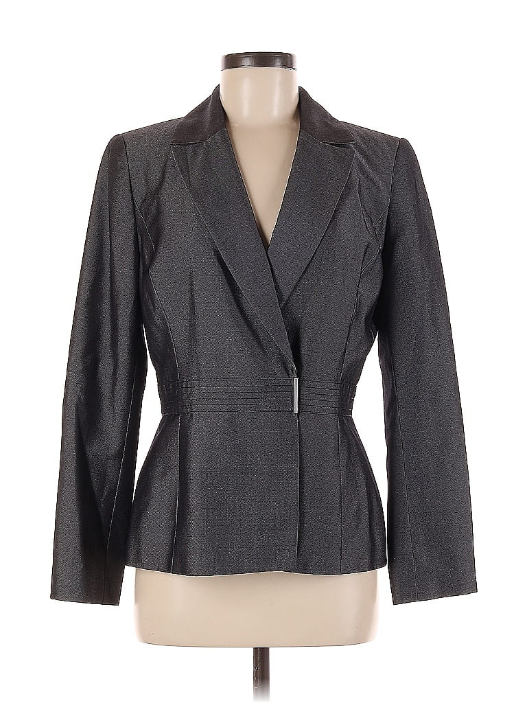 Pre-owned Calvin Klein Blazer Jacket In Gray
