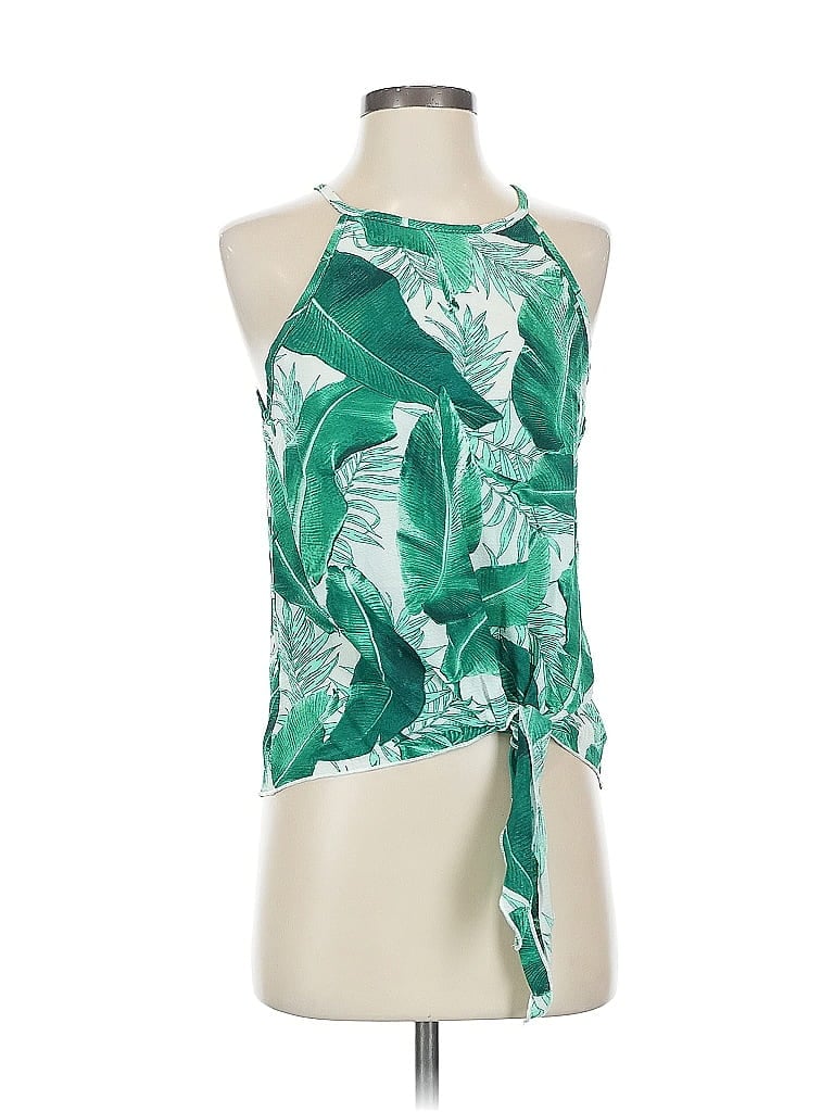 RAINBOW Pre-owned Sleeveless Blouse In Green