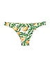 Unbranded Tropical Yellow Green Swimsuit Bottoms Size M - photo 2