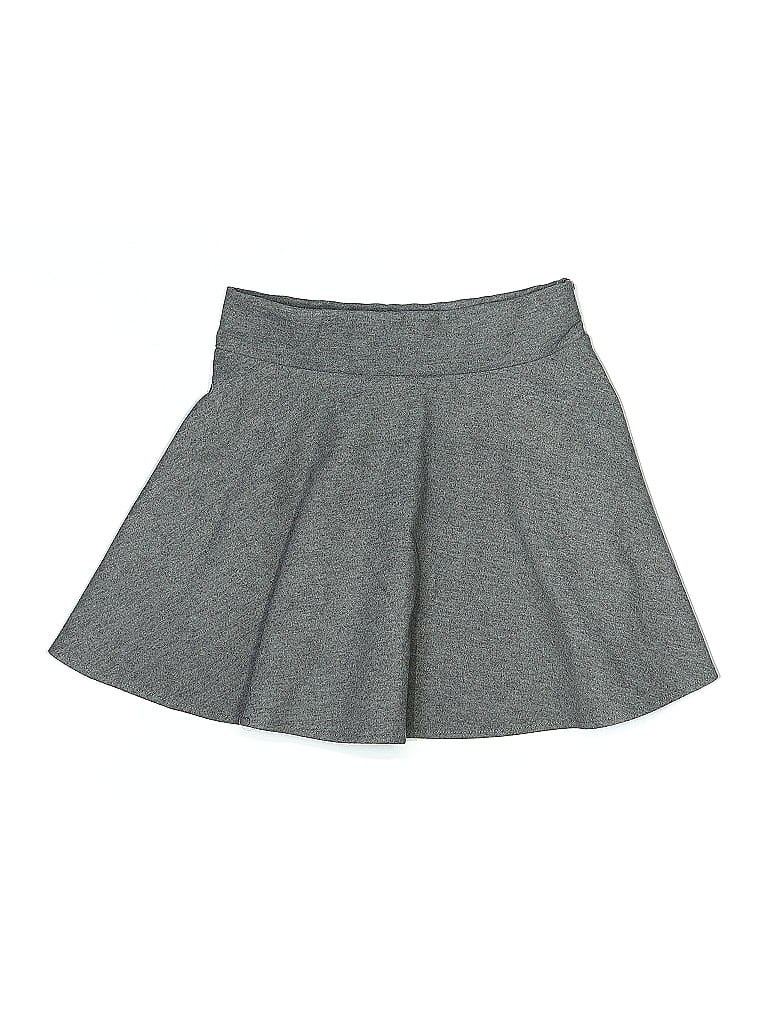Hey Girl Casual Skirt In Gray