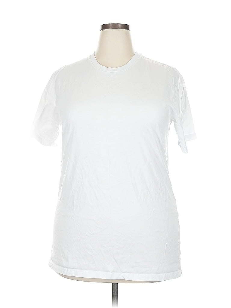 Pre-owned Assorted Brands Short Sleeve T-shirt In White