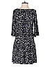 Leota Print Blue Casual Dress Size S - photo 1