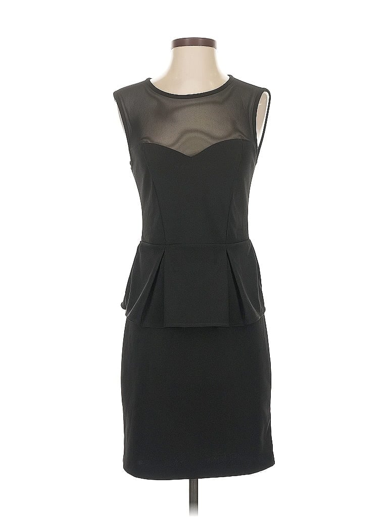 Pre-owned Bisou Bisou Cocktail Dress In Black