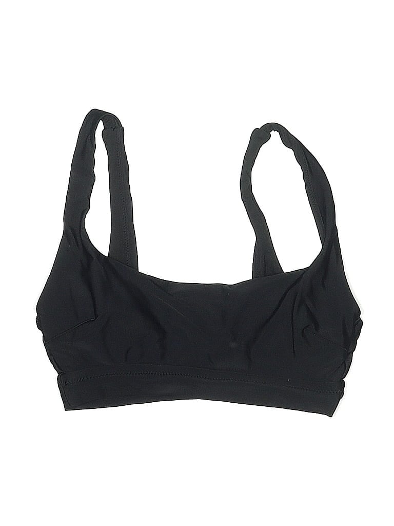 Pre-owned Aerie Swimsuit Top Black Swimwear