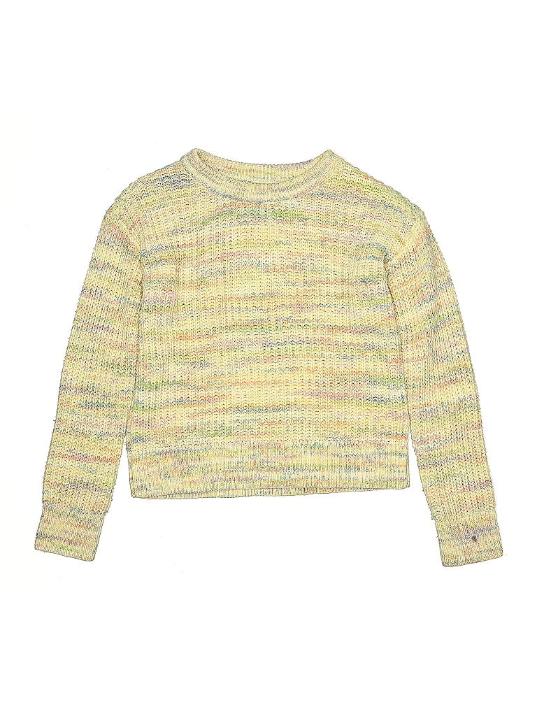 Pre-owned Sonoma Goods For Life Kids' Pullover Sweater In Yellow