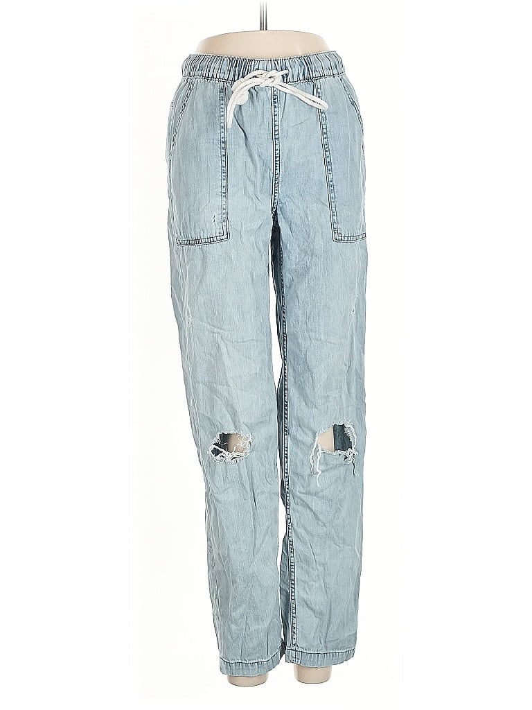 Pre-owned Aerie Jeans In Blue