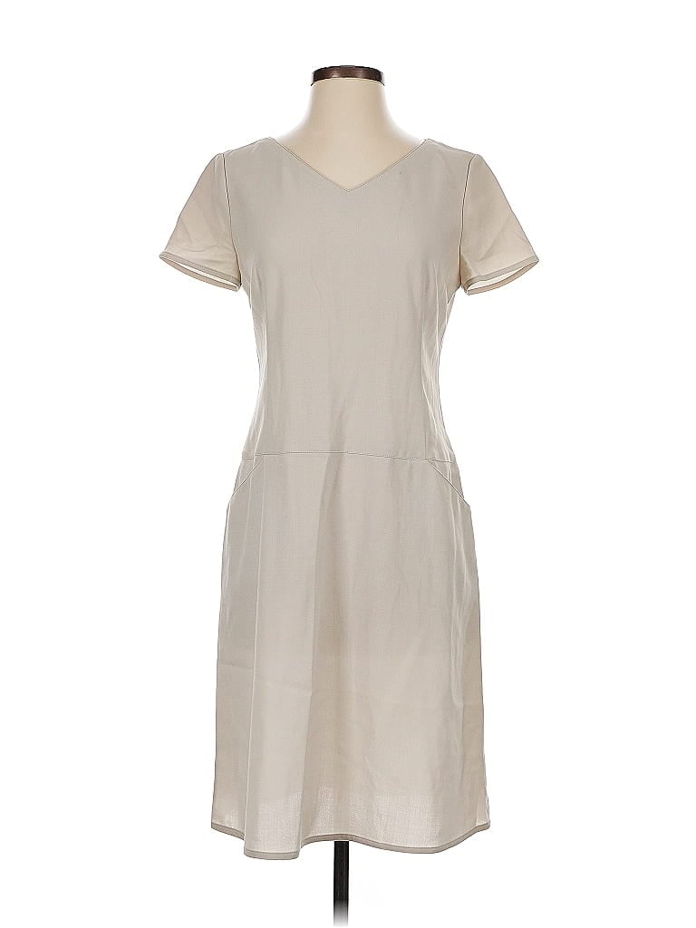 Pre-owned Ferragamo Casual Dress In White